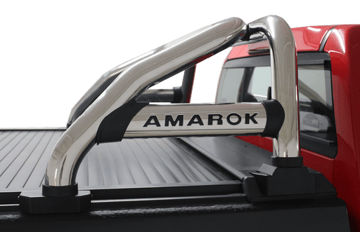 VW Amarok Stainless Steel Pre-Cut Sports Bar (fits 216 Securi-Lid) - Alpha Accessories (Pty) Ltd
