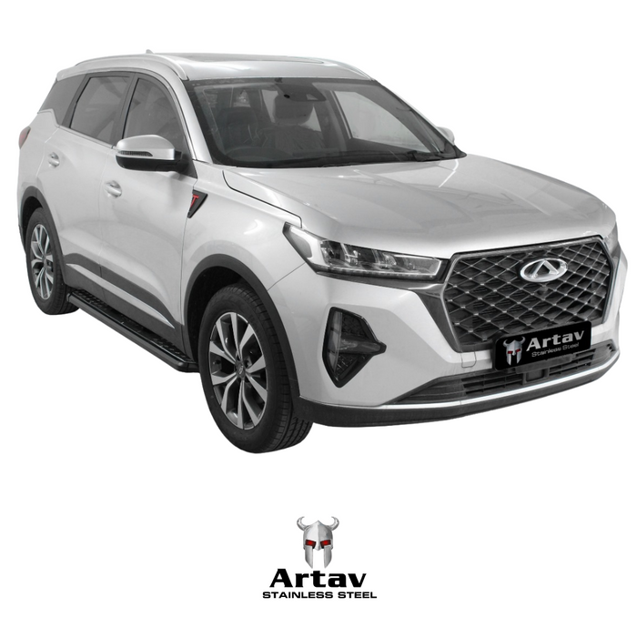 Artav | Chery Tiggo Running Boards Set (Fits both Tiggo 7 & Tiggo 8 Models)