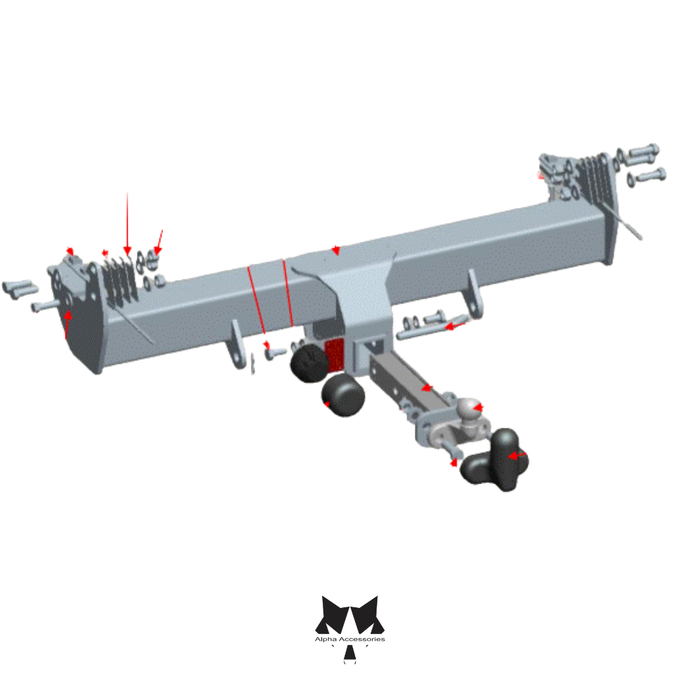 Bosal | Toyota Landcruiser S/Wagon 76 2012 Towbar