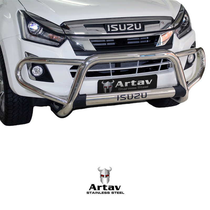 Artav | Isuzu DMAX Stainless Steel Tri Bumper 2013 -2021