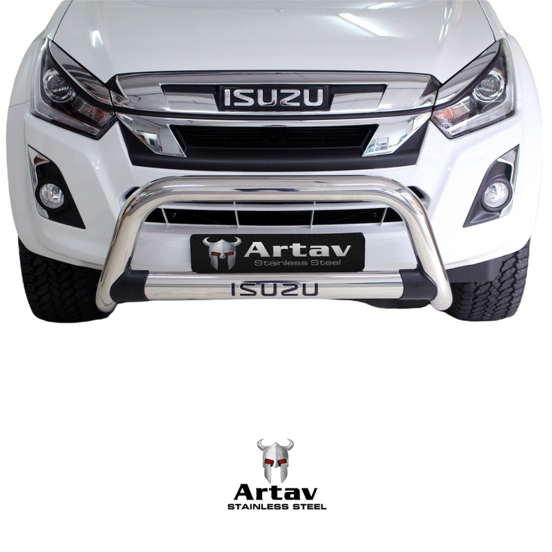Artav | Isuzu RT50 & RT85 Stainless Steel Nudge Bar 2013-2021