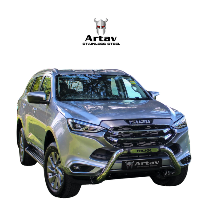 Artav | Isuzu MU-X PDC Stainless Steel Nudge Bar 2022+