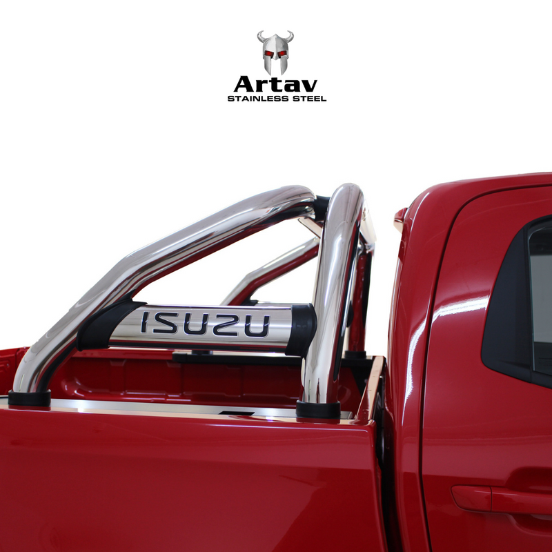 Artav | Isuzu DMAX Stainless Steel Sports Bar Single Cab (Fits GEN 7 Model)