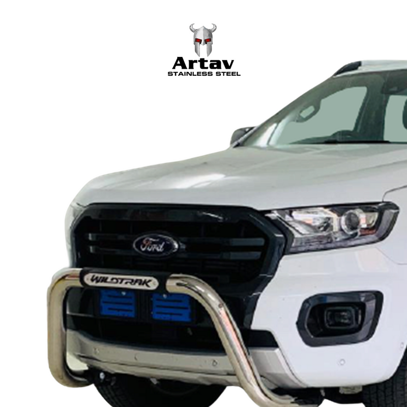 Artav | Ford Wildtrak PDC Stainless Steel Nudge Bar