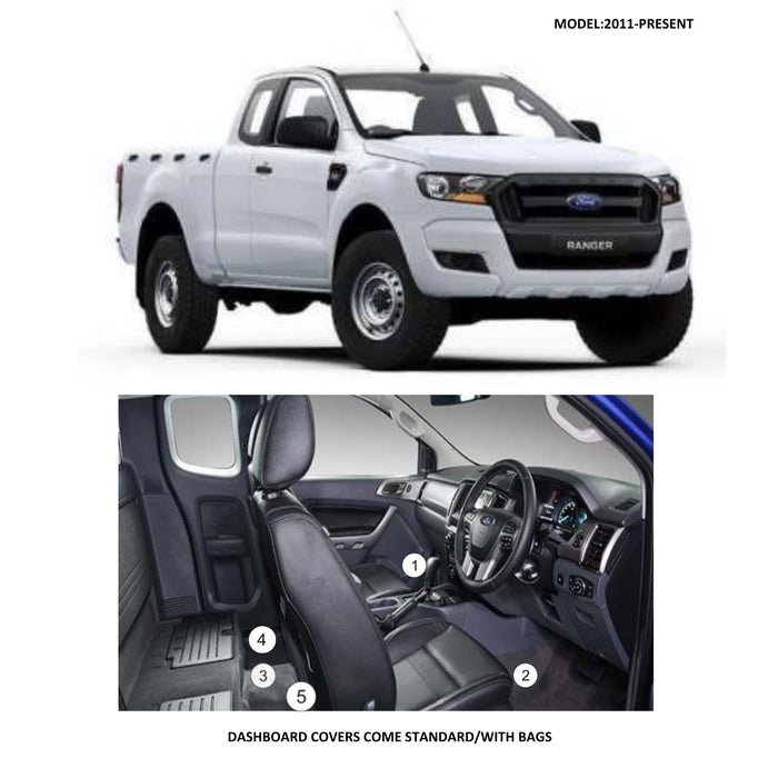 FORD RANGER 2011 - 2022 | LEFT REAR MAT