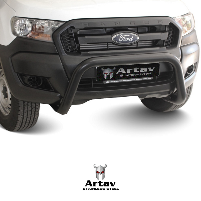 Artav | Ford Ranger Fleet Black Nudge Bar