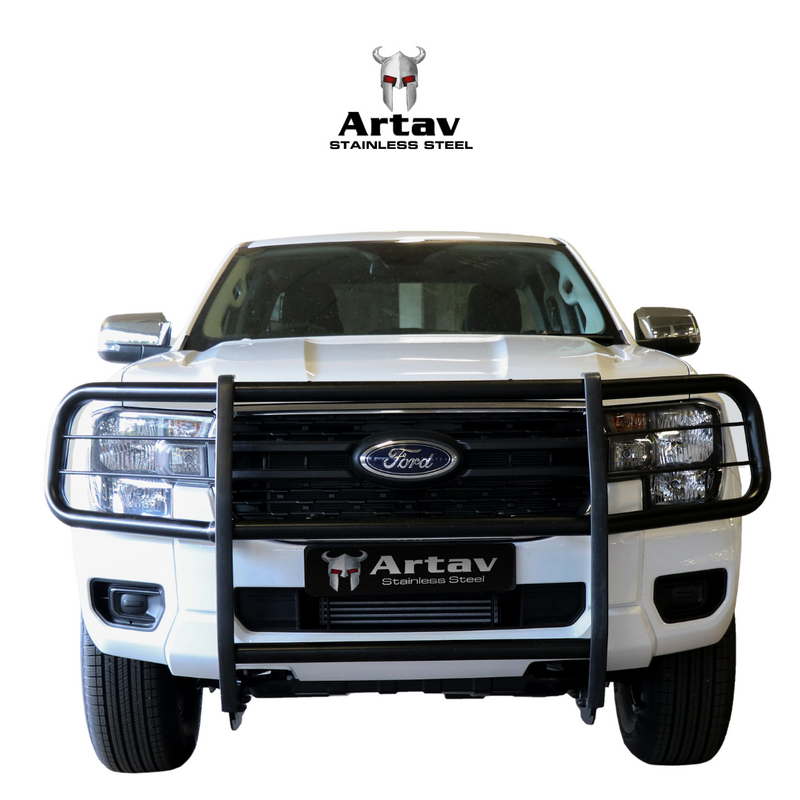 Artav | Ford Ranger Next Gen Bush Bar (w Wings) Black (Not PDC Friendly)