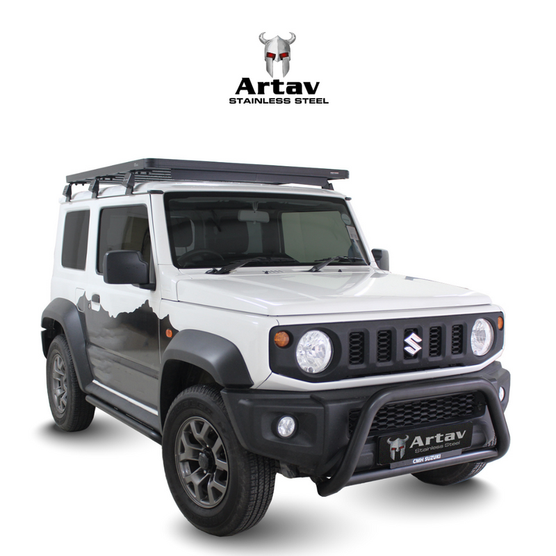 Artav | Suzuki Jimny Black Stainless Steel Nudge bar