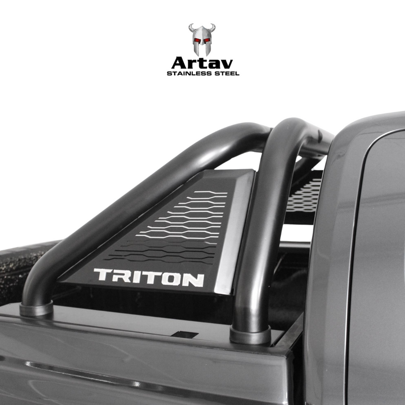 Artav | Mitsubishi Triton Sports Bar Black Stainless Steel