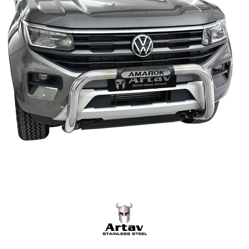 Artav | Stainless Steel PDC Nudge Bar Suitable for New VW Amarok