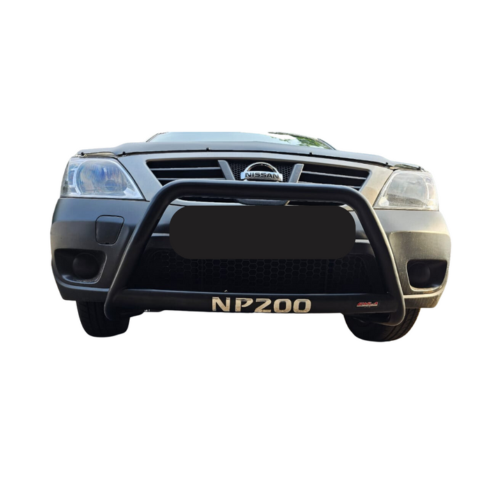 Nissan NP200 Black Coated Stainless Steel Nudge Bar