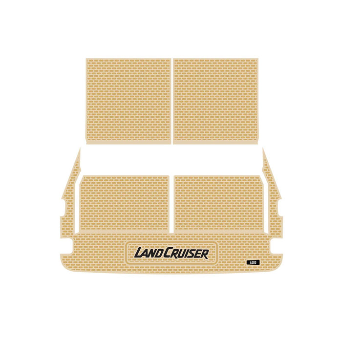 Toyota Land Cruiser 300 Series Split Boot Mat - Beige