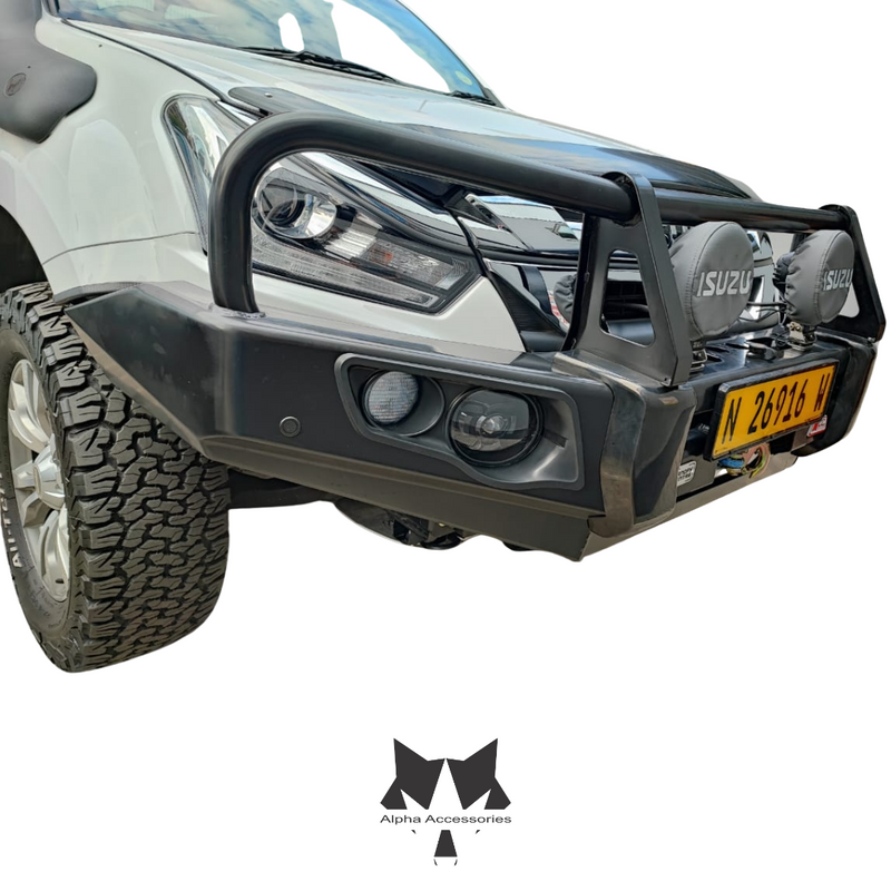 Runva | Isuzu GEN 6 RT85 2016–2022 & MUX Post Type Front Bumper Replacement Bullbar