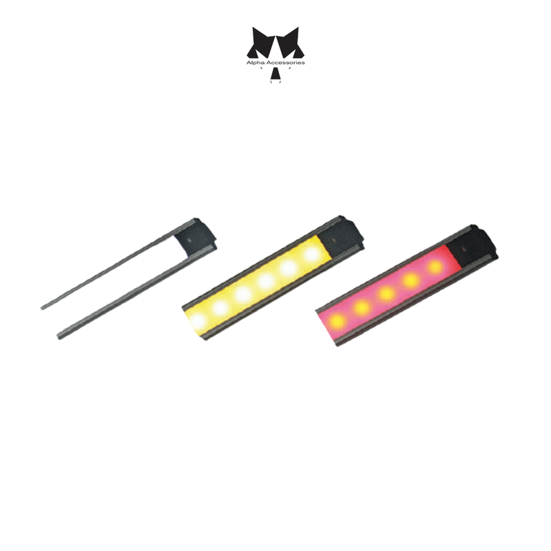 Lumeno | 45 LED Tri Colour Caravan Light 5W - WHITE/YELLOW/RED