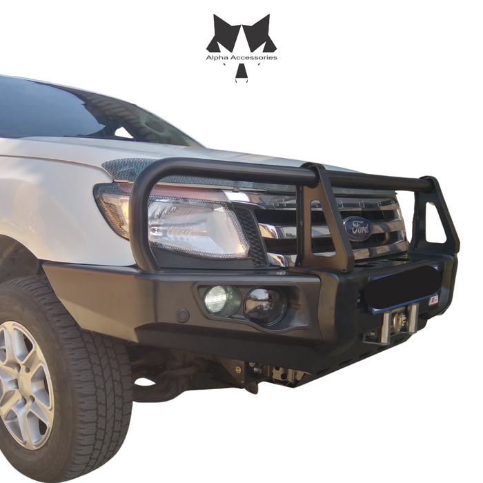 RANGER T6 2012–2015: Post Type Front Bumper Replacement Bullbar