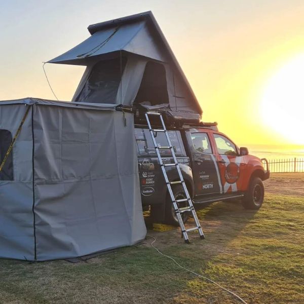 Quick Pitch 270 Weather Shade Side Wall Kit - Drop Down Only 2M