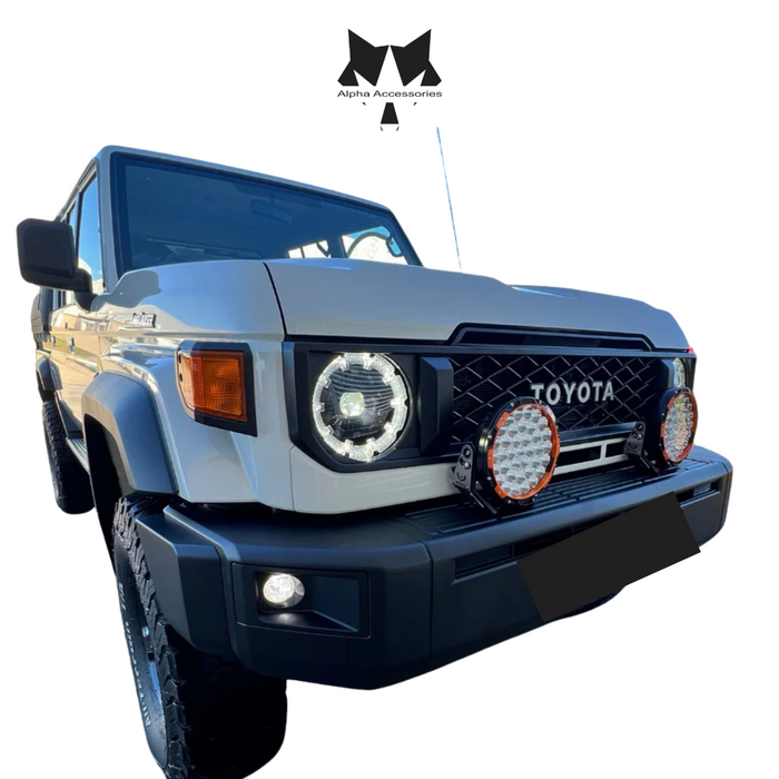 Toyota Land Cruiser 79 Series 2024 LED Aussie style Replacement Headlights
