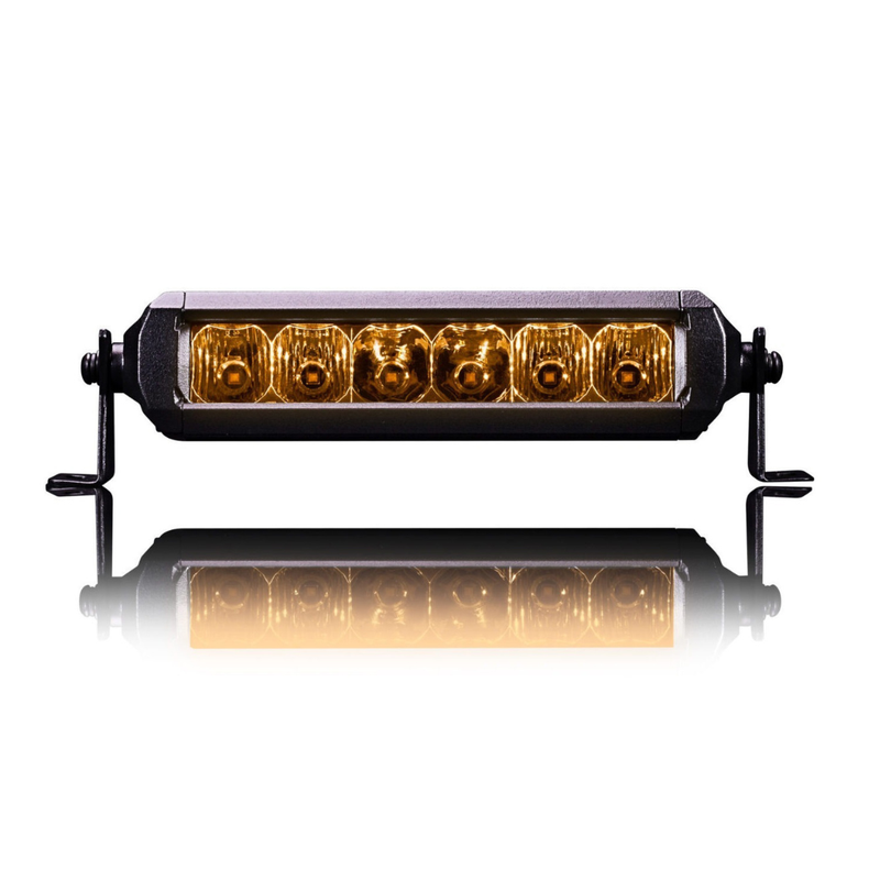 Light Force | 6″ Single Row Viper Amber LED Light Bar