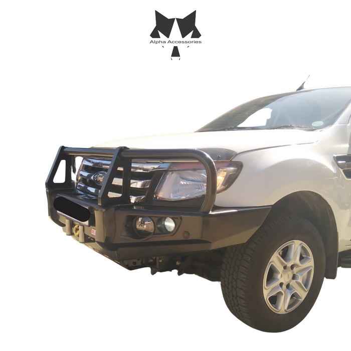 RANGER T6 2012–2015: Post Type Front Bumper Replacement Bullbar