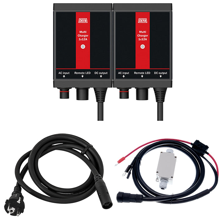 DEFA MultiCharger 12A x2 12V 24V