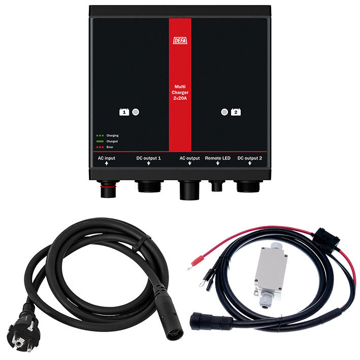 DEFA MultiCharger 20A x2 12V 24