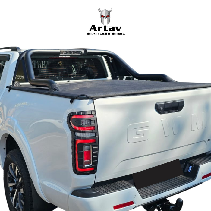 Artav | GWM P300 Sweep Back Sports Bar Double Cab Stainless