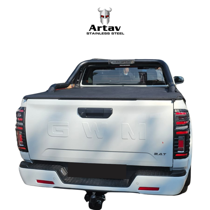 Artav | GWM P300 Sweep Back Sports Bar Double Cab Stainless