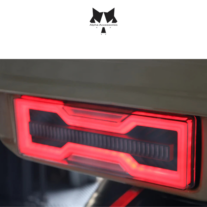 Toyota Land Cruiser 79 Series LED Clear Tail Light Set of 2