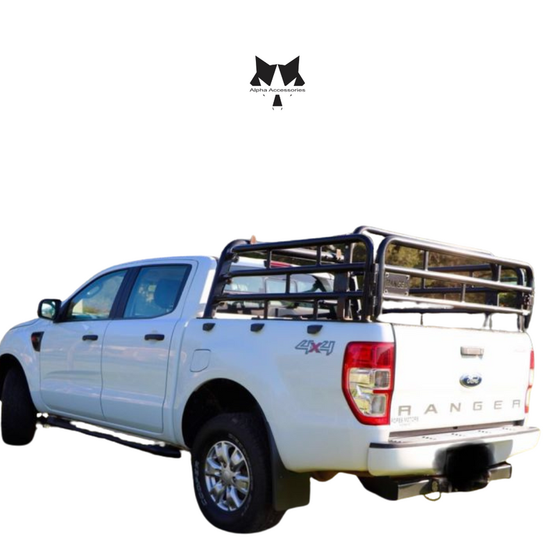 Box Rail Ranger Bosal | Ford Ranger 2012-2022 D/C Cattle Rails — Alpha Accessories (Pty ...