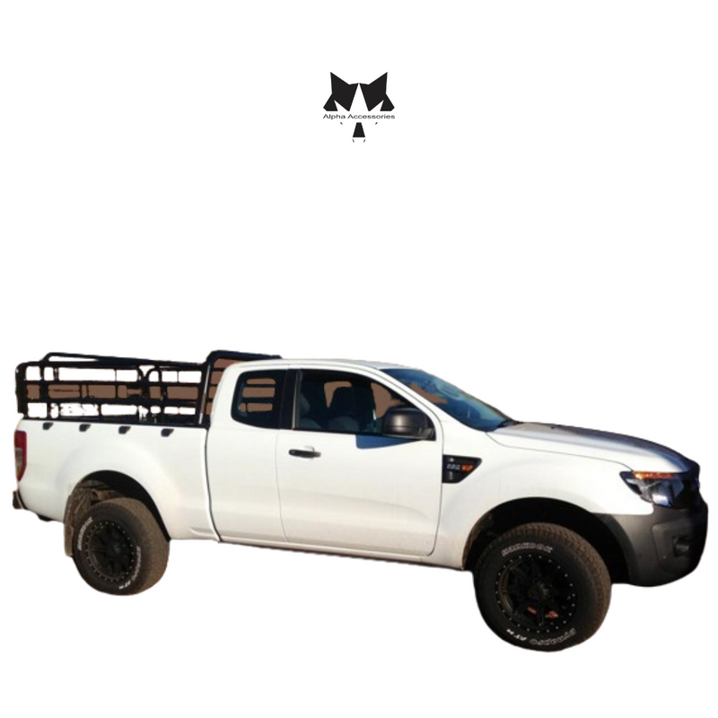 Ford Ranger Cattle Rails Bosal | Ford Ranger 2012-2022 X/C Cattle Rails — Alpha Accessories (Pty ...