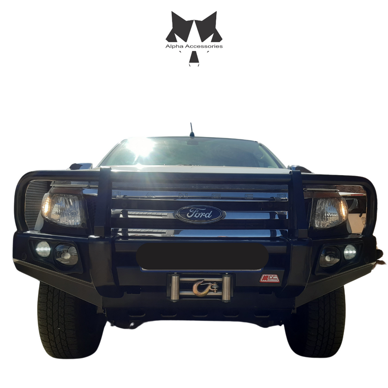 Runva | Ford Ranger T6 2012–2015 Post Type Front Bumper Replacement Bullbar