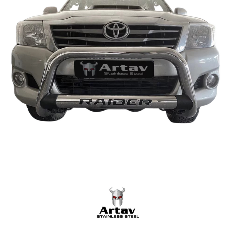 Artav | Toyota Hilux Stainless Steel Nudge Bar 2011 - 2015