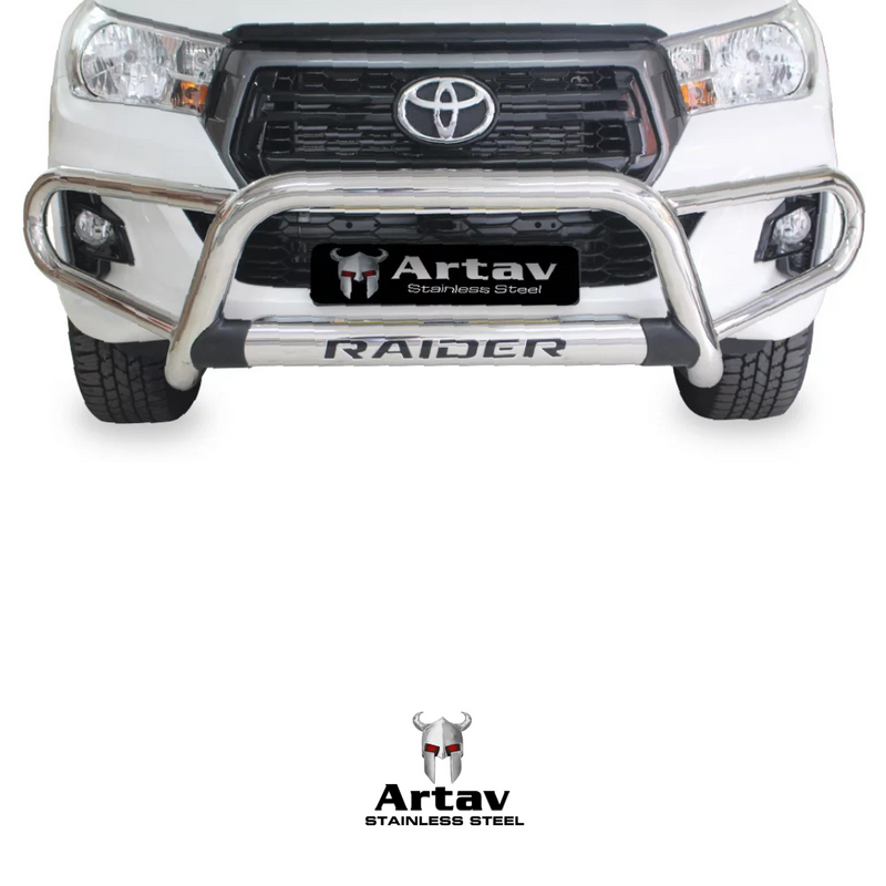 Artav | Toyota Hilux Stainless Steel Tri Bumper 2016 - 2019
