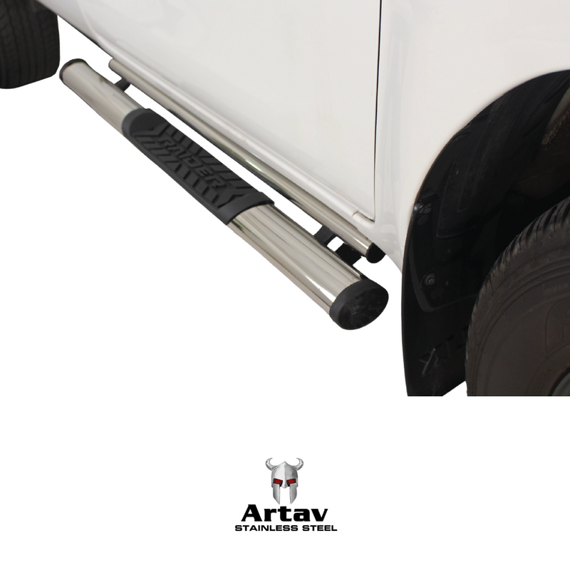 Artav | Toyota Hilux Side Steps Single Cab Stainless Steel