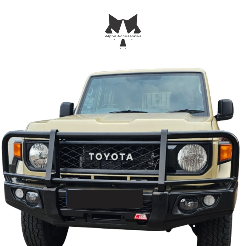 Runva | Toyota Landcruiser 70/79 Series (MY24) Pick Up or Station Wagon 2024+ Post Type Front Bumper Replacement Bullbar