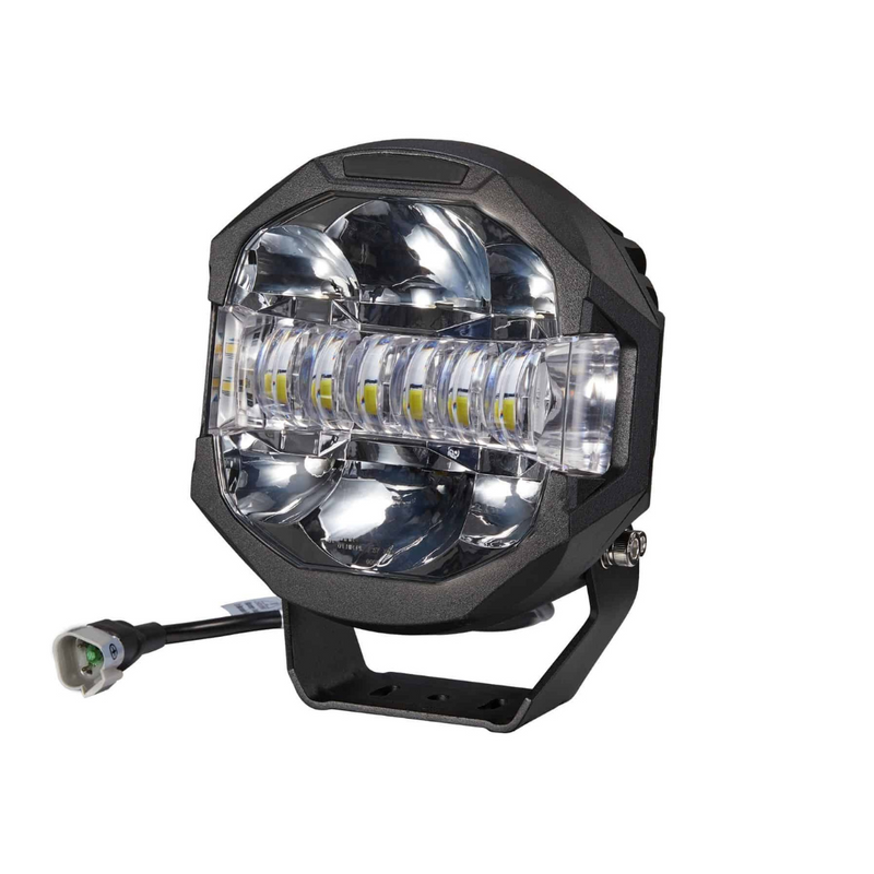 Hella | Omega Explora LED 7" 100 Combo Beam Set (2 Spotlights including Harness)