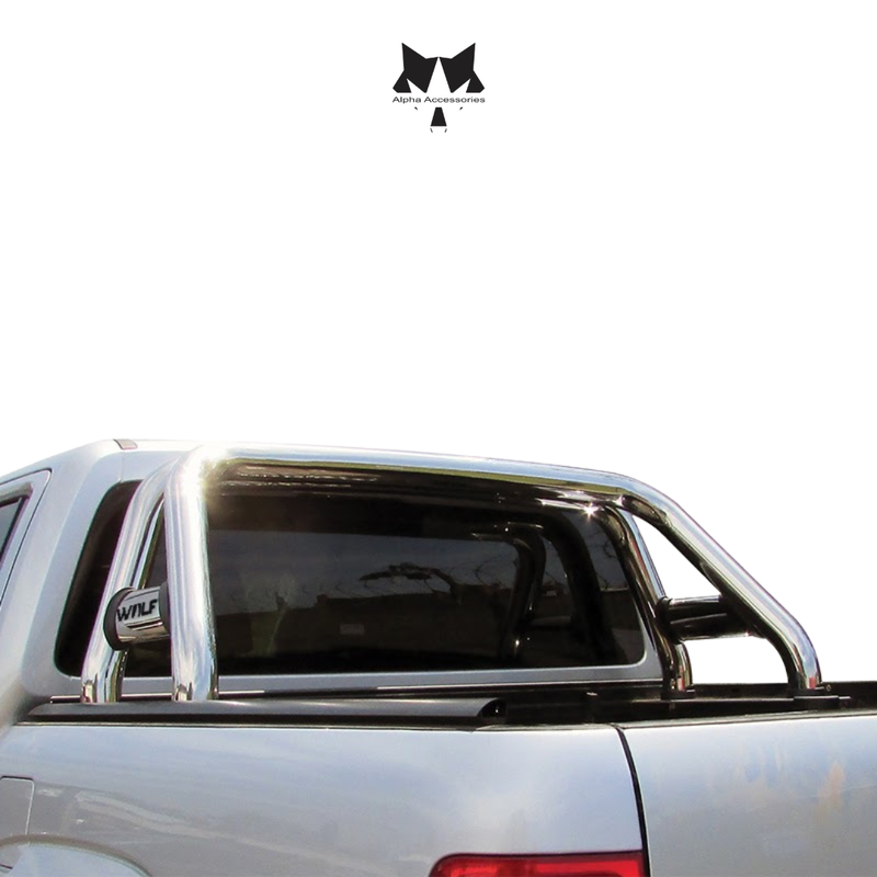 Maxe | VW Amarok 2011 - 2023 Stainless Steel Sportsbar with Shorter Oval Side Tubes