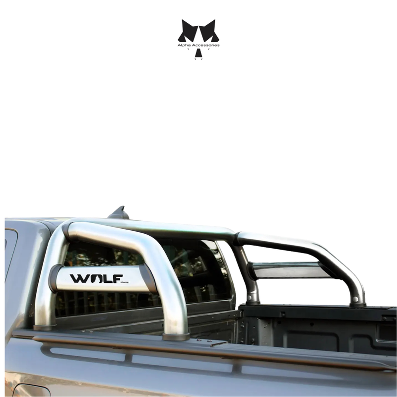 Maxe | Volkswagen Amarok Next Gen 2023+ D/C Sill Mount Oval Design Sports Bar