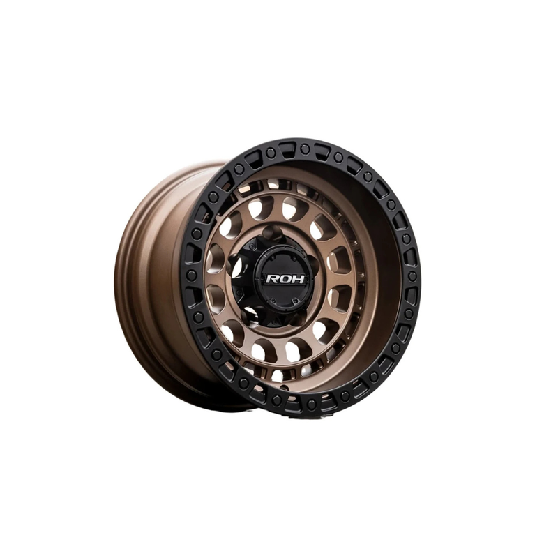 ROH Assault Matt Black Bronze 17X9 -12 5/150