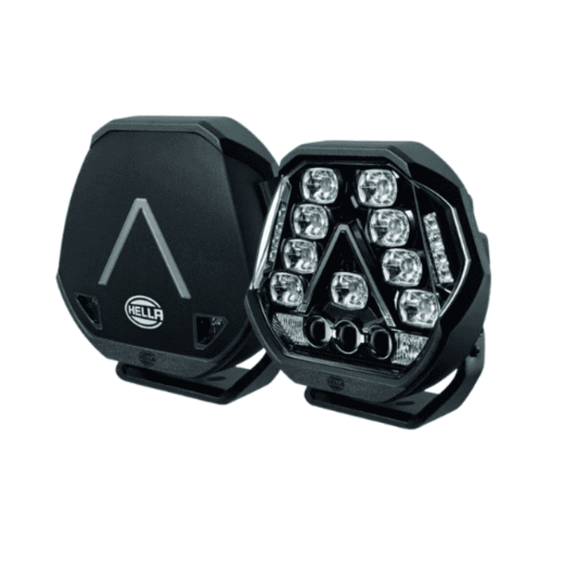 Hella | 9" Antares LED Aux Lamp Set
