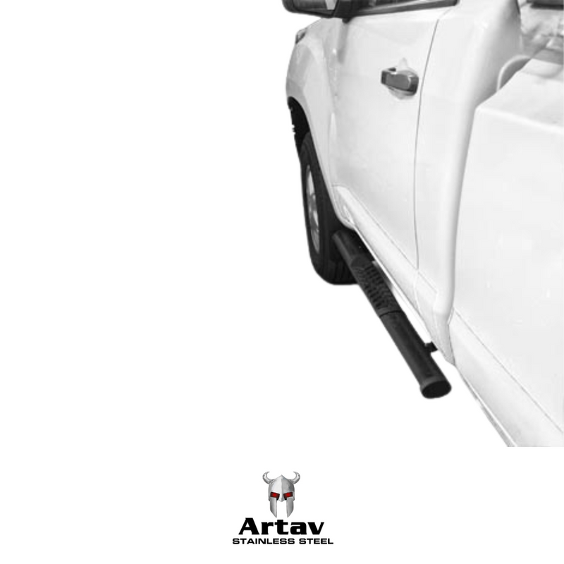Artav | Foton Tunland G7 Single Cab Black Side Steps