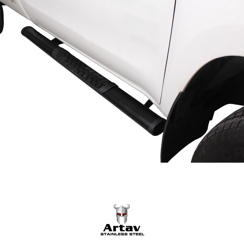 Artav | Foton Tunland G7 Single Cab Black Side Steps
