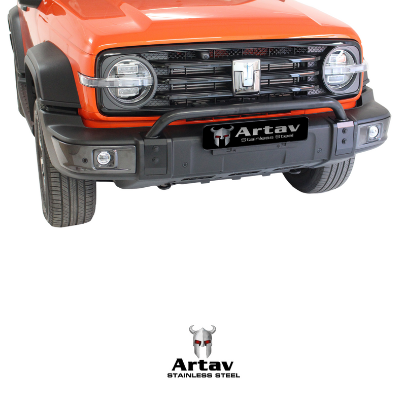 Artav | GWM TANK 300 Black Styling Bar with Spot Light Tabs