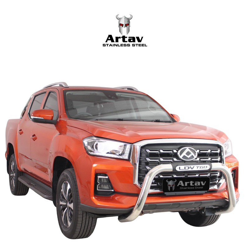 Artav | LDV T60 Nudge Bar Stainless (Fits T60 PRO, T60 PRO MAX & T60 MAX LUXE Models)