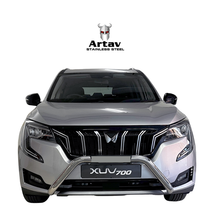 Artav | Mahindra XUV 700 Stainless Steel Nudge Bar