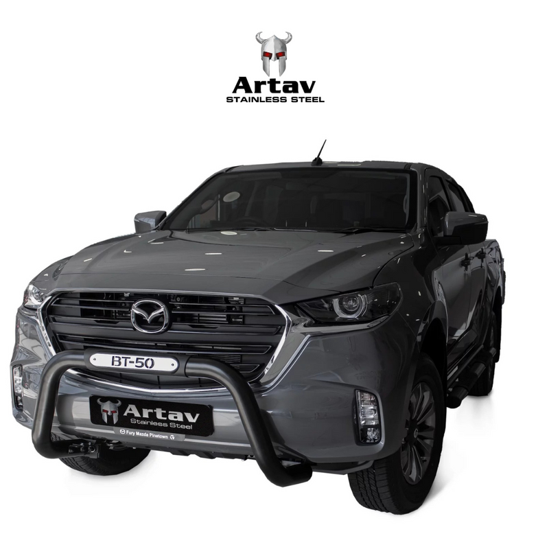 Artav | Mazda BT50 Black Stainless Steel Nudge Bar 2021+