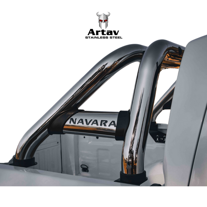 Artav | Nissan Navara D23 Facelift Stainless Steel Sports Bar Single Cab