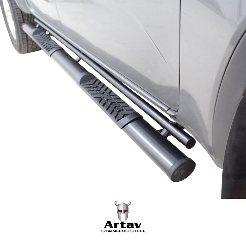 Artav | VW Amarok Side Steps Double Cab Black