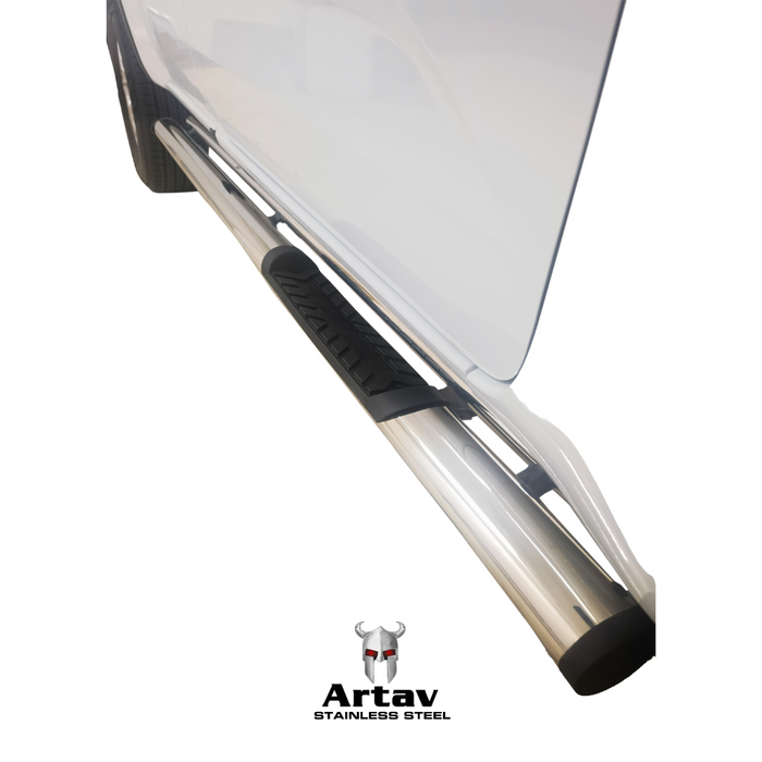 Artav | Side Steps Single Cab Stainless Suitable For New VW Amarok