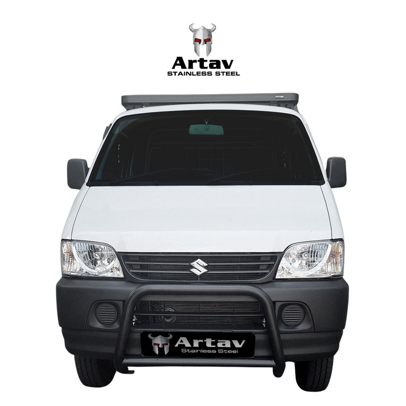 Artav | Suzuki Eeco Black Nudge Bar Stainless Steel